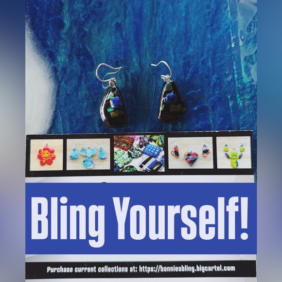 Bonnie’s Bling One of a Kind Fused Glass Jewelry and Accessories to Wear. - Picture 6 of 16